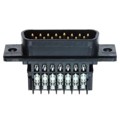 745207-7 - CONN D-SUB PLUG 15POS IDC