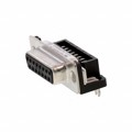 FCE17A15SA410 - CONN D-SUB RCPT 15POS R/A SLDR