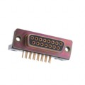 M24308/23-32F - CONN D-SUB RCPT 15POS R/A SLDR