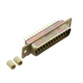 1757827-3 - CONN D-SUB PLUG 25POS VERT SLDR