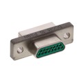 DCCM15PSBN - CONN MICRO-D PLUG 15POS PNL MNT