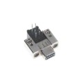 NDD-9PBRTT-A174 - CONN D-TYPE PLUG 9POS R/A SLDR