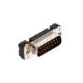 09652616711 - CONN D-SUB PLUG 15POS VERT SLDR