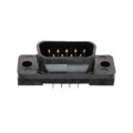 208006-1 - CONN D-SUB PLUG 9POS VERT SLDR