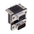 L17H2122120 - CONN D-SUB PLUG/RCPT 9P R/A SLDR