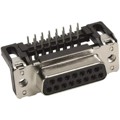 09662126601 - CONN D-SUB RCPT 15POS R/A SLDR