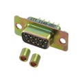DEMM-9S-M - CONN D-SUB RCPT 9P PNL MNT SLDR