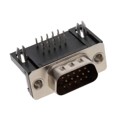 10090926-P156XLF - CONN D-SUB HD PLUG 15P R/A SLDR