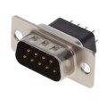 K88X-ED-9P - CONN D-SUB PLUG 9POS VERT SLDR