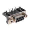 K22X-E9S-NJ30 - CONN D-SUB RCPT 9POS R/A SLDR