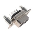 KF85X-ED-9S-BR - CONN D-SUB RCPT 9POS VERT SLDR