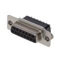 K88X-AD-15S-K - CONN D-SUB RCPT 15POS VERT SLDR