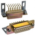 174-E15-211R241 - CONN D-SUB RCPT 15POS R/A SLDR