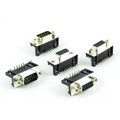 7906-A09MBA - D-SUB RIGHT ANGLE DIP, 9 PINS, M