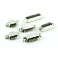 7907-09MTWG00A - D-SUB SOLDER CUP, 9 PINS, MALE,