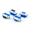 7901-09FMOBG00A - D-SUB IDC TYPE, 9 PINS, FEMALE,