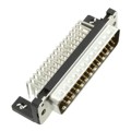 09665626812 - CONN D-SUB PLUG 50POS R/A SLDR
