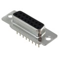 A-DF 15 PP/Z - CONN D-SUB RCPT 15POS VERT SLDR
