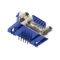 L77HDE15SD1CH4FVGA - CONN D-SUB HD RCPT 15P R/A SLDR