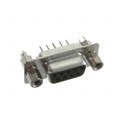 DE09-ST-1-BL-JS - CONN D-SUB RCPT 9POS VERT SLDR
