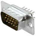 A-HDS 15 PP/Z - CONN D-SUB HD PLUG 15P VERT SLDR