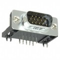 L717HDE15PD1CH4R - CONN D-SUB HD PLUG 15P R/A SLDR