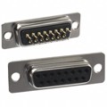 171-015-213R001 - CONN D-SUB RCPT 15P PNL MNT SLDR