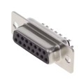 K85X-AA-15S - CONN DSUB RCPT 15P VERT SLDR CUP