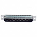 L717DC37P - CONN D-SUB PLUG 37POS SLDR CUP