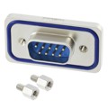 15-000573 - CONN D-SUB PLUG 9POS PNL MNT
