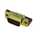 DEMM-9P-L - CONN D-SUB PLUG 9POS R/A SLDR