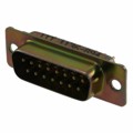 DAMM-15P-E - CONN D-SUB PLUG 15P PNL MNT SLDR