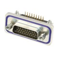 15-002203 - CONN D-SUB HD PLUG 26P R/A SLDR