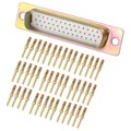 M24308/4-13F - CONN DSUB HD PLUG 44POS PNL MNT