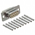 DEMA9SA197 - CONN D-SUB RCPT 9POS PNL MNT