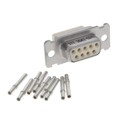 DEMA9SF225 - CONN D-SUB RCPT 9P PNL MNT CRIMP