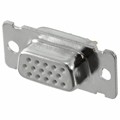40-9515HDS - CONN D-SUB HD RCPT 15P SLDR CUP