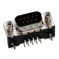 D09P33E6GV00LF - CONN D-SUB PLUG 9POS R/A SLDR