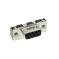 D09S24A4GL00LF - CONN D-SUB RCPT 9POS VERT SLDR