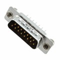 L717SDAH15POL2C309 - CONN D-SUB PLUG 15POS VERT SLDR