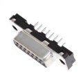 D15S24B6PA00LF - CONN D-SUB RCPT 15POS VERT SLDR