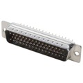 A-DS 50 PP/Z-BK - CONN D-SUB PLUG 50POS VERT SLDR