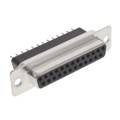 DB25-SE-1 - CONN D-SUB RCPT 25POS VERT SLDR
