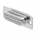 09672154704 - CONN D-SUB RCPT 15POS SLDR CUP