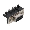 09681535611 - CONN D-SUB RCPT 9POS R/A SLDR
