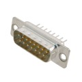 09670155654 - CONN D-SUB PLUG 15POS VERT SLDR