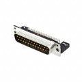 09663626816 - CONN D-SUB PLUG 25POS R/A SLDR
