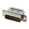 09662287700 - CONN D-SUB PLUG 15P PNL MNT IDC