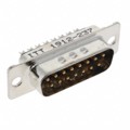 DAM15PK87 - CONN D-SUB PLUG 15POS PNL MNT