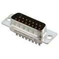FCE17A15PM240 - CONN D-SUB PLUG 15POS SLDR CUP